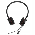 K&otilde;rvaklapid Jabra Evolve 20 SE, stereo, USB C/A adapter, nahast padjakesed