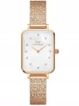 Naiste kell DANIEL WELLINGTON Quadro Lumine Pressed Piano 20 mm