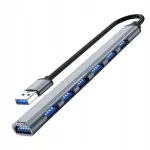 USB jagaja SPLITTER 7x USB 3.0, kompaktne