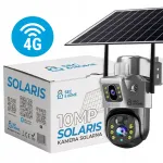 V&auml;ljas p&auml;ikeseenergia kaamera SIM-kaardiga, 10MP, traadita, 4G LTE, p&ouml;&ouml;ratav