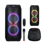 Bluetooth-k&otilde;larid Manta 2x8" karaoke ja kahe mikrofoniga, SPK0802B120