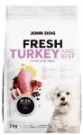 JOHN DOG kuiv koeratoit kalkuni- ja veiselihaga, 3 kg