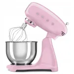 Smeg SMF05PKEU pastelpink planetaarne k&ouml;&ouml;gikombain 50. aastate stiilis
