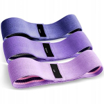 Lavender Fitness tekstiilist takistusribade komplekt, 3 tk