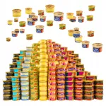 Mega MUS MIX m&auml;rg kassitoit, 90 &times; 85 g, erinevad maitsed, vahukommid