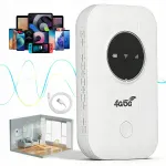 Kaasaskantav traadita 4G LTE WiFi ruuter SIM pesaga