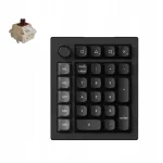 Keychron V0 Ultra 8K juhtmevaba klaviatuur numbriklahvistikuga, must