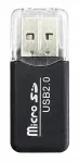Must Micro SD USB 2.0 kaardilugeja