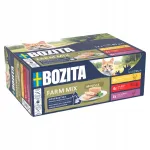 Bozita Mousse Farm Mix konserv kassidele, 12 x 85 g