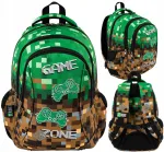 20 l 3 sektsiooniga Game Zone Pixel ST.RIGHT kooliseljakott