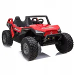 Laste elektriauto MEGA BUGGY CLASH, 2-kohaline, 4 mootorit, 24V, pehme libisev iste