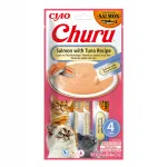 INABA CHURU kassisuupiste l&otilde;he ja tuunikalaga, 4 x 14 g (56 g)