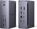 Thunderbolt 4 dokkimisjaam 13 pordiga, 2x 4K, 90W laadimine