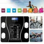 Elektroonilised klaasist kaalud LCD, 180 kg, rakendusega