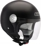 Mootorratta kiiver GIVI HPS 10.7 Mini Jet, must matt, suurus L (60 cm)
