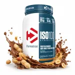Dymatize ISO 100 vadakuvalg isolaat &scaron;okolaadi-p&auml;hkli maitsega 932 g, WPI