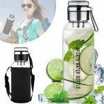 Klaasist veepudel, 1000 ml, BPA-vaba
