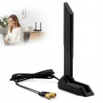 WiFi antenn, kahe sagedusega, 2.4GHz / 5GHz, omnidirektsionaalne, RP-SMA, 9dBi