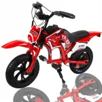Laste elektriline mootorratas JKING C6, 300W, 12 km/h, 2600mAh, 12" rattad