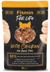 Fitmin For Life kassitoidu fileet&uuml;kid kanaliha kastmes, 85 g