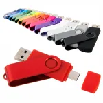 TWISTER USB m&auml;lupulk 16GB, USB-C 3.0, mitmes v&auml;rvitoonis