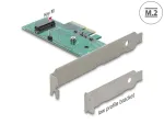 PCIe x4 NVMe M.2 Key M 80 mm madala profiiliga adapter Delock 89370
