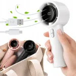 Kaasaskantav mini USB k&auml;siventilaator, laetav