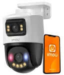 P&ouml;&ouml;rlev IP kaamera Imou IPC-PS70FP-10M0, 10MP (5MP+5MP), mikrofoniga ja alarmifunktsiooniga