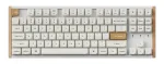 M&auml;nguklaviatuur Keychron K8H-Q1, 75%, valge, puidust viimistlus, magnetiline