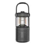 Juhtmevaba Bluetooth k&otilde;lar FELIX 2 LED-taskulambiga, must