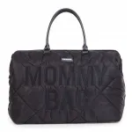 Childhome Mommy Bag Puffered Black vihmakott