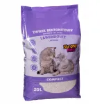 Kassiliiv STRONG PETS, bentoniit, lavendli l&otilde;hnaga, 20 l