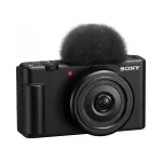 Kompaktne digitaalkaamera Sony ZV-1F must 20.1Mpx 4K vlogimiseks