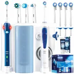 Elektriline hambahari Oral-B 2000 koos OxyJet suuveepritsi ja otsikutega