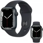 Nutikell APPLE WATCH 7 41 mm, must, alumiiniumkorpus, GPS, Retina-ekraan