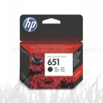 HP Nr.651 must tindikassett, C2P10AE, 600 lk, m&otilde;eldud IA 5645-le