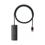 USB jagaja 2x USB-A kuni 4x USB-A 3.0, 5 Gb/s, Lite seeria, must
