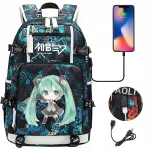 Veesindiv kott A4 formaadis, USB-pordiga, Hatsune Miku Park World motiiviga