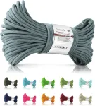 Paracord 3 mm k&ouml;is, 30 m, sinakas-hall, 4-s&uuml;damikuga