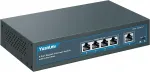 L&uuml;liti YuanLey, 5 porti, 4x PoE+, 78W, metallist, mittejuhtiv