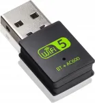 Traadita v&otilde;rgukaart WiFi ja Bluetoothiga, USB, 600 Mb/s, 2.4G/5GHz