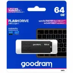 GOODRAM UME3 USB m&auml;lupulk 64GB, must, USB 3.2 Gen 1, v&otilde;tmehoidja kujuline
