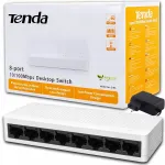 TENDA v&otilde;rgul&uuml;liti, 8 porti, RJ45, 10/100 Mb/s