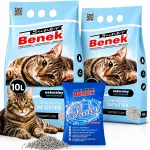 Bentonitist kassiliiv BENEK Compact, 20 l, klombiks moodustuv, loomulik