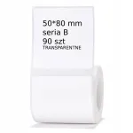 Kleepuvad etiketid NIIMBOT B21/B3S, 50x80 mm, rullis