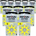 RAYOVAC EXTRA 10 MF kuuldeaparaadipatareid, 80 tk