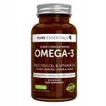 Omega-3 EPA ja DHA 660 mg metsikest an&scaron;oovist, D3-vitamiin 1000 IU, 2 kuud