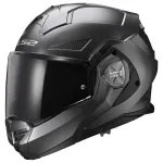 Motojuhi kiiver LS2 FF901 Advant X, matinist titaani v&auml;rvi, visoori ja Pinlockiga, 3XL suurus