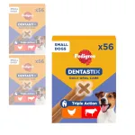 Koerte hambapulkade komplekt PEDIGREE Denta Stix v&auml;ikestele t&otilde;ugudele, 3 x 56 tk