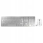 CHERRY DW 9000 SLIM traadita klaviatuur ja hiir, h&otilde;bedane, QWERTY
